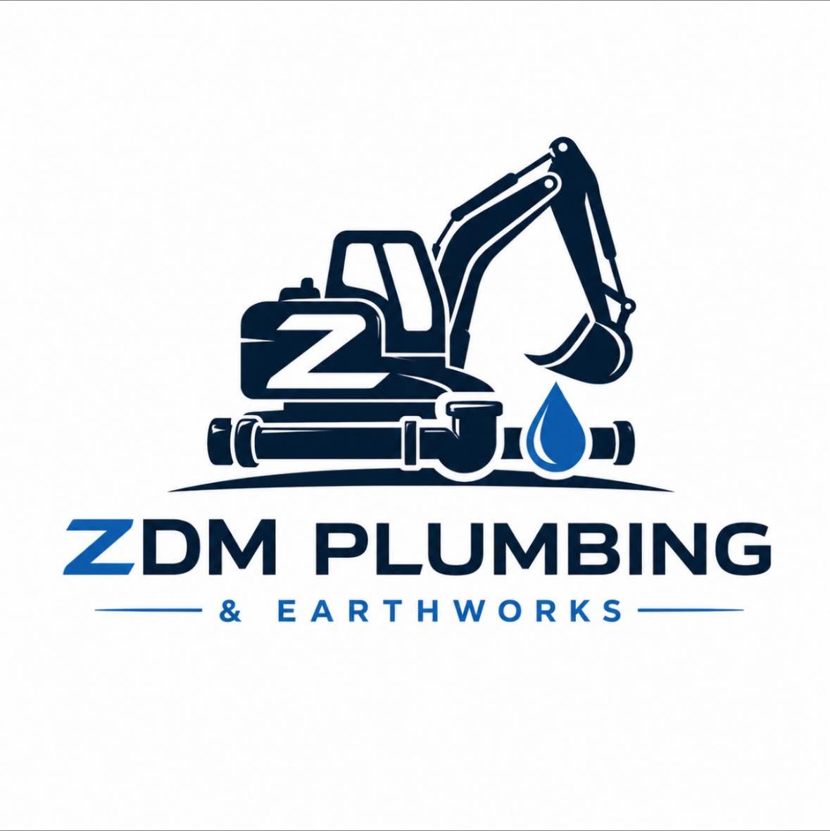 ZDM Plumbing & Earthworks logo